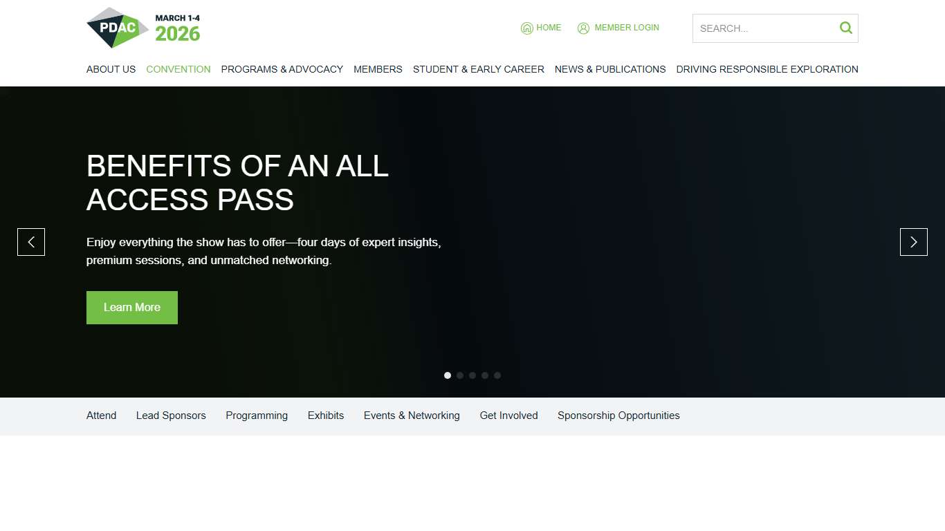 PDAC Convention - 2026